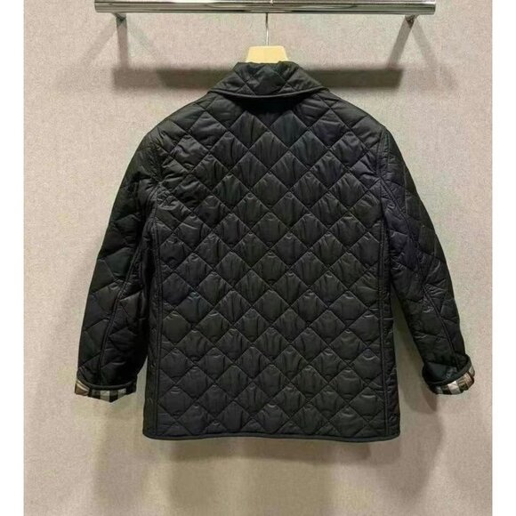 Burberry Women’s Darly Quilted Jacket Black L - Picture 3 of 9